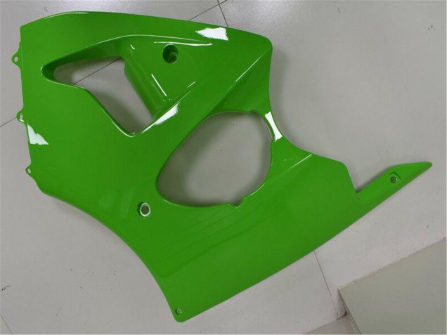 Carenados Moto Kawasaki ZX6R 2000-2002 - Verde Negro Asequibles