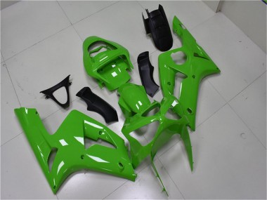 Carenado Moto Kawasaki ZX6R 2003-2004 - Verde Asequibles