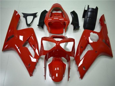 Kits Carenado Moto Kawasaki ZX6R 2003-2004 - Rojo Asequibles
