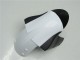 Carenados Moto Kawasaki ZX6R 2005-2006 - Blanco Negro Brillante Asequibles