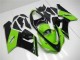 Carenado Moto Kawasaki ZX6R 2005-2006 - Verde Negro Brillante Asequibles