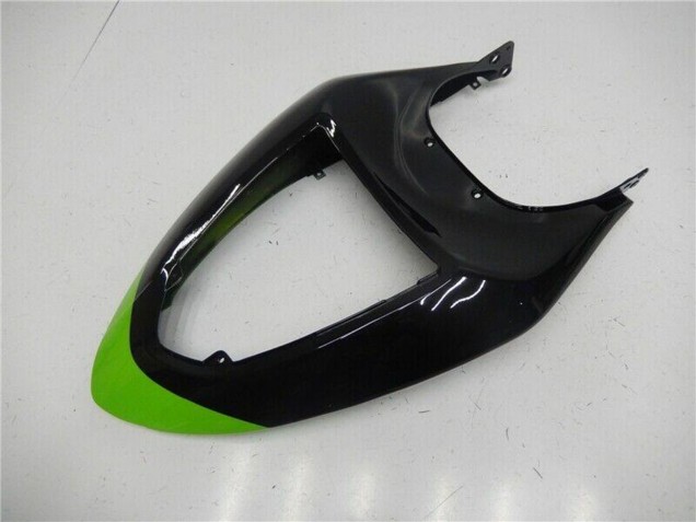 Carenado Moto Kawasaki ZX6R 2005-2006 - Verde Negro Brillante Asequibles
