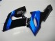 Kits Carenado Moto Kawasaki ZX6R 2005-2006 - Azul Negro Brillante Asequibles