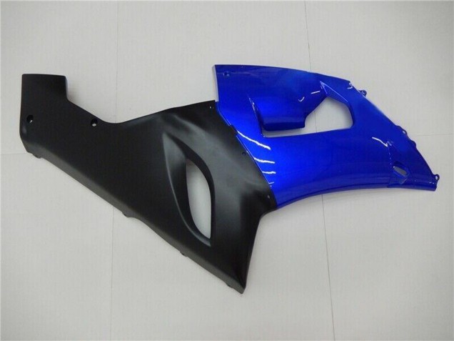Carenados Moto Kawasaki ZX6R 2005-2006 - Azul Negro Mate Asequibles