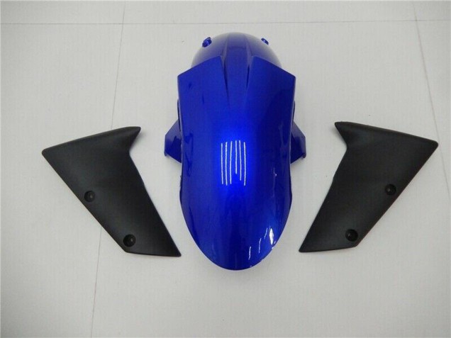 Carenados Moto Kawasaki ZX6R 2005-2006 - Azul Negro Mate Asequibles