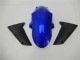 Carenados Moto Kawasaki ZX6R 2005-2006 - Azul Negro Mate Asequibles