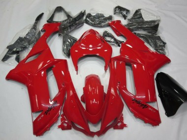 Carenados Moto Kawasaki ZX6R 2007-2008 - Rojo Asequibles