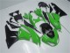Kits Carenado Moto Kawasaki ZX6R 2009-2012 - Verde Negro Brillante Asequibles