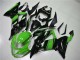 Carenado Moto Kawasaki ZX6R 2013-2018 - Verde Negro Brillante Asequibles