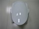 Carenados ABS Kawasaki ZX6R 2013-2018 - Blanco Negro Mate Asequibles