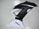 Carenados ABS Kawasaki ZX6R 2013-2018 - Blanco Negro Mate Asequibles