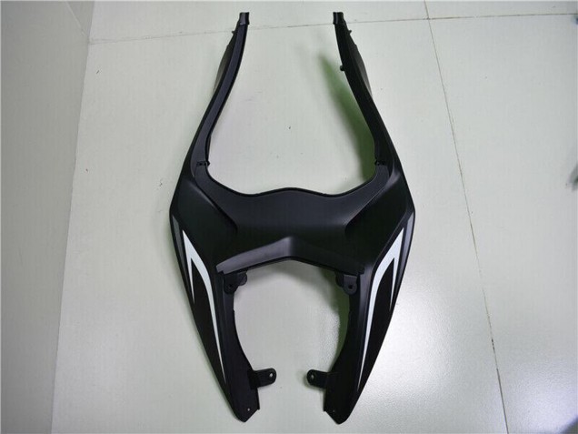 Carenados ABS Kawasaki ZX6R 2013-2018 - Blanco Negro Mate Asequibles