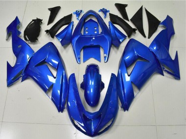 Carenado Moto Kawasaki ZX10R 2006-2007 - Azul Asequibles