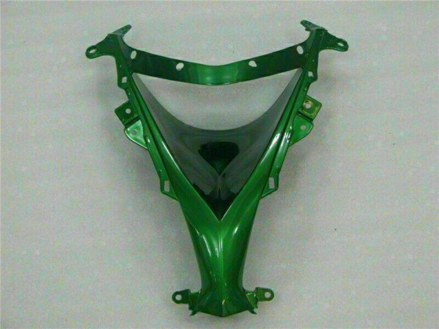 Carenados Moto Kawasaki ZX10R 2008-2010 - Negro Brillante Verde Llama Asequibles