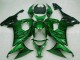 Carenados Moto Kawasaki ZX10R 2008-2010 - Negro Brillante Verde Llama Asequibles