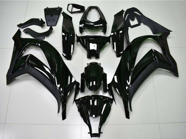 Carenados Moto Kawasaki ZX10R 2011-2015 - Negro Brillante Asequibles