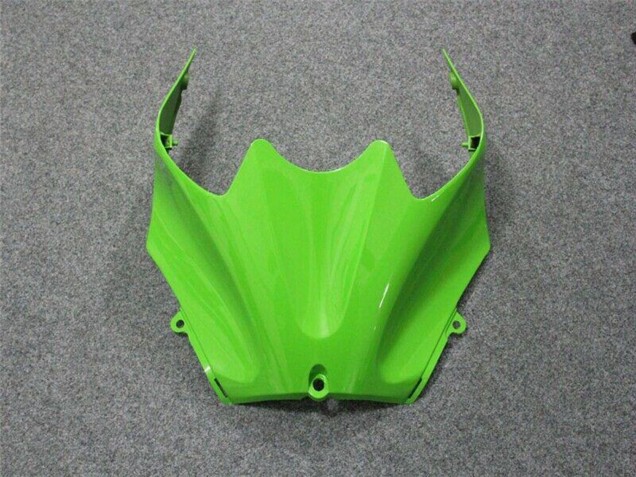Carenado Moto Kawasaki ZX14R ZZR1400 2006-2011 - Verde Negro Brillante Asequibles