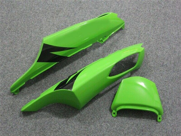 Carenado Moto Kawasaki ZX14R ZZR1400 2006-2011 - Verde Negro Brillante Asequibles