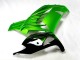 Carenado Moto Kawasaki ZX14R ZZR1400 2012-2024 - Verde Negro Brillante Asequibles