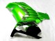 Carenado Moto Kawasaki ZX14R ZZR1400 2012-2024 - Verde Negro Brillante Asequibles