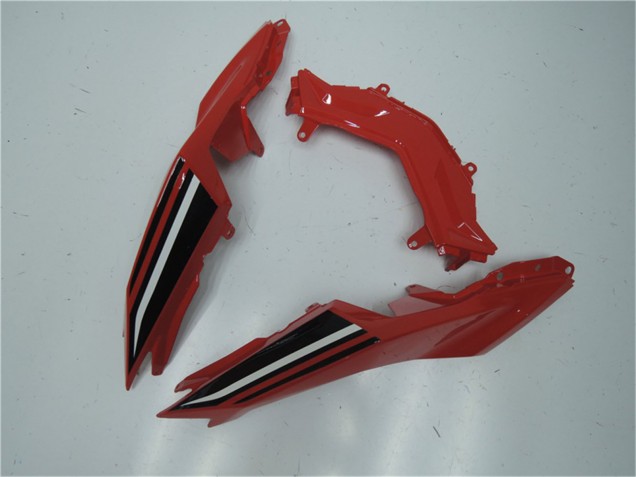 Carenados Moto Kawasaki Ninja 300 EX300R 2013-2024 - Blanco Rojo Negro Asequibles