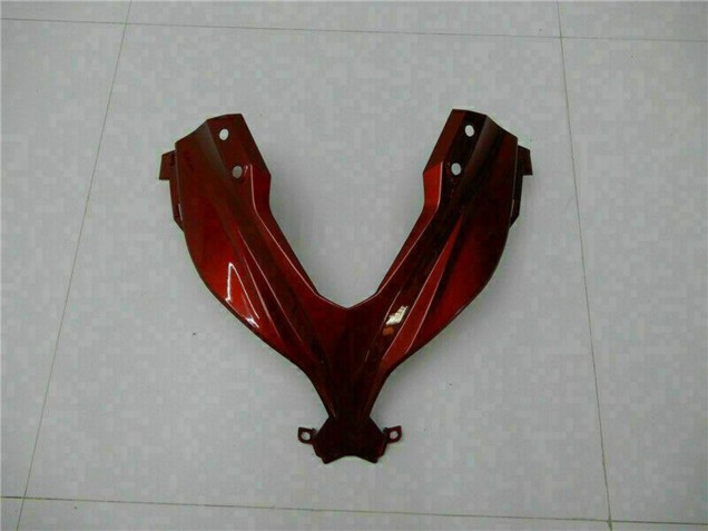 Carenados Moto Kawasaki Ninja 300 EX300R 2013-2024 - Rojo Negro Asequibles