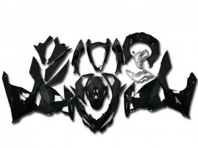 Carenados Moto Kawasaki EX400 2018-2024 - Negro Brillante Asequibles