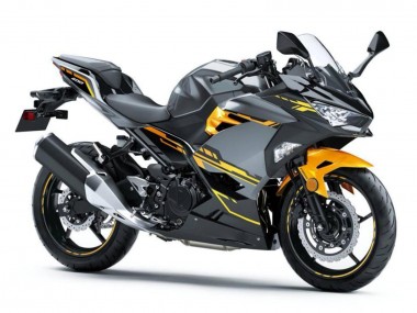 Carenados Moto Kawasaki EX400 2018-2024 - Negro Gris Naranja Asequibles