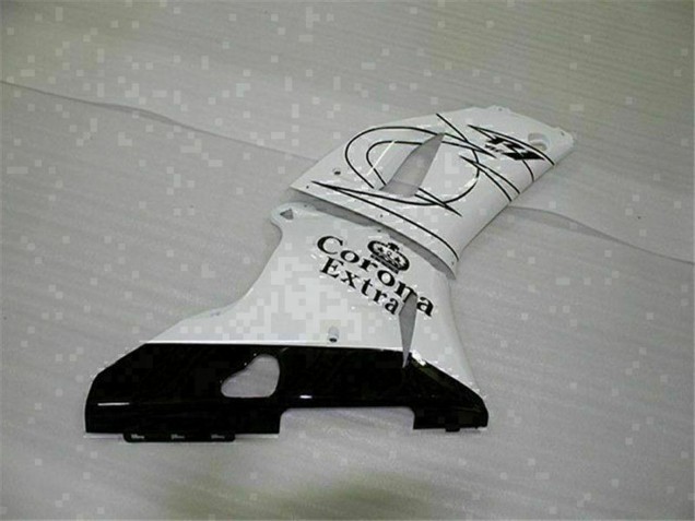Carenados Moto Yamaha YZF R1 2000-2001 - Blanco Negro Corona Extra Asequibles