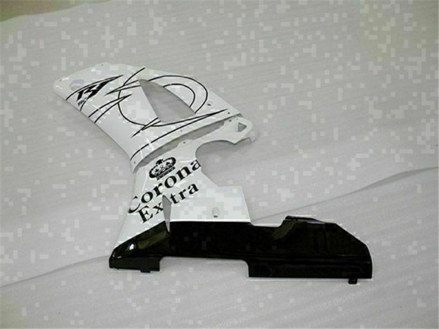 Carenados Moto Yamaha YZF R1 2000-2001 - Blanco Negro Corona Extra Asequibles