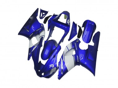 Carenado Moto Yamaha YZF R1 2000-2001 - Azul Blanco Asequibles