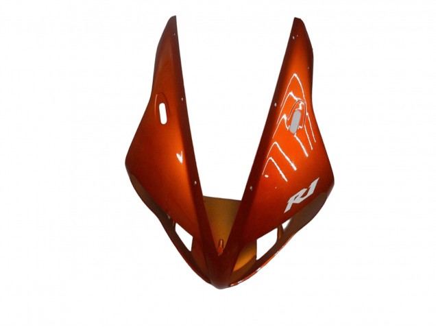 Carenados Moto Yamaha YZF R1 2002-2003 - Naranja Negro Mate Asequibles