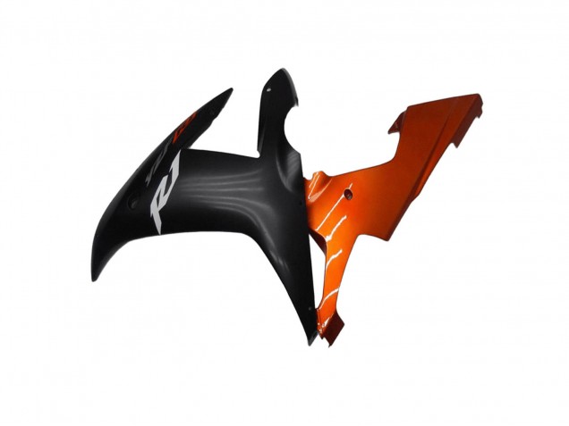Carenados Moto Yamaha YZF R1 2002-2003 - Naranja Negro Mate Asequibles