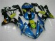 Carenados Moto Yamaha YZF R1 2004-2006 - Azul Amarillo Tiburón Asequibles