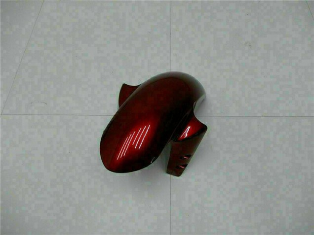 Carenados Moto Yamaha YZF R1 2004-2006 - Rojo Granate Negro Mate Asequibles