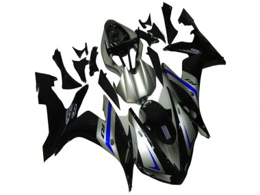 Carenados Moto Yamaha YZF R1 2004-2006 - Plata Azul Negro Asequibles