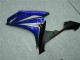 Carenado Moto Yamaha YZF R1 2007-2008 - Azul Blanco Negro Asequibles