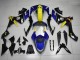 Carenados Moto Yamaha YZF R1 2007-2008 - Azul Amarillo Negro Tiburón Asequibles