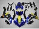 Carenados Moto Yamaha YZF R1 2007-2008 - Azul Amarillo Negro Tiburón Asequibles