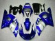 Carenados Moto Yamaha YZF R6 1998-2002 - Azul Blanco Asequibles