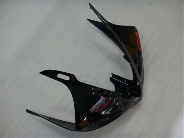 Carenados Moto Yamaha YZF R6 2003-2004 - Negro Brillante Negro Mate Rojo Calcomanías Asequibles