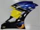 Carenados Moto Yamaha YZF R6 2006-2007 - Azul Amarillo Negro Brillante Tiburón Asequibles