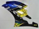 Carenados Moto Yamaha YZF R6 2006-2007 - Azul Amarillo Negro Brillante Tiburón Asequibles