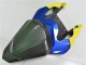 Carenados Moto Yamaha YZF R6 2006-2007 - Azul Amarillo Negro Brillante Tiburón Asequibles