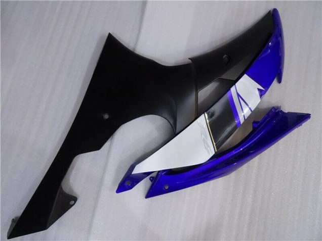 Carenados Moto Yamaha YZF R6 2008-2016 - Blanco Azul Negro Mate Asequibles