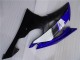 Carenados Moto Yamaha YZF R6 2008-2016 - Blanco Azul Negro Mate Asequibles
