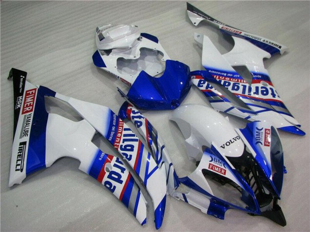 Carenados Moto Yamaha YZF R6 2008-2016 - Blanco Azul Rojo Sterilgarda Volvo Fimer Yamalube Asequibles