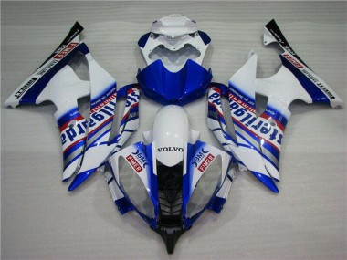 Carenados Moto Yamaha YZF R6 2008-2016 - Blanco Azul Rojo Sterilgarda Volvo Fimer Yamalube Asequibles