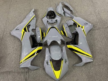 Carenados Moto Honda CBR1000RR 2017-2023 - Nardo Gris Amarillo Raya Asequibles