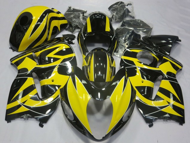 Carenados Moto Suzuki GSXR 1300 1996-2007 - Amarillo Negro Asequibles